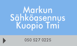 Markun Sähköasennus Kuopio Tmi logo